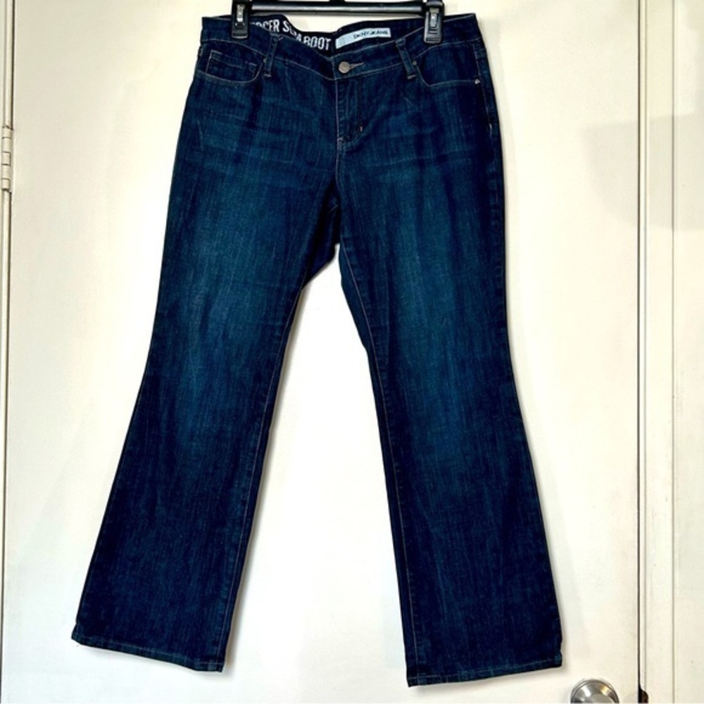 DKNY Dark Wash Mercer Slim Boot Cut Denim/Jeans- 12P